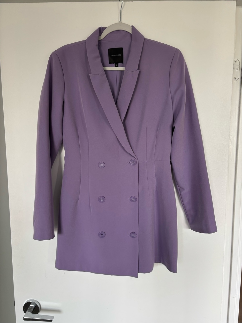 Dynamite Lavender/Lilac Asher Blazer Romper